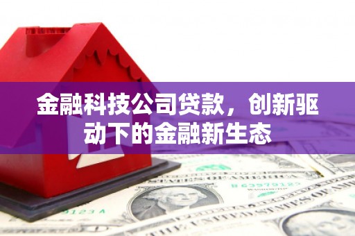 襄阳金融科技公司贷款，创新驱动下的金融新生态