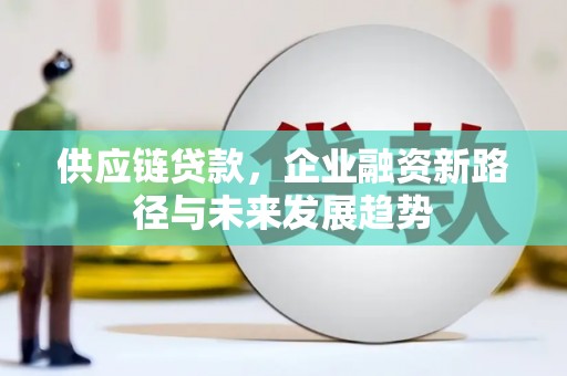 兴山供应链贷款，企业融资新路径与未来发展趋势