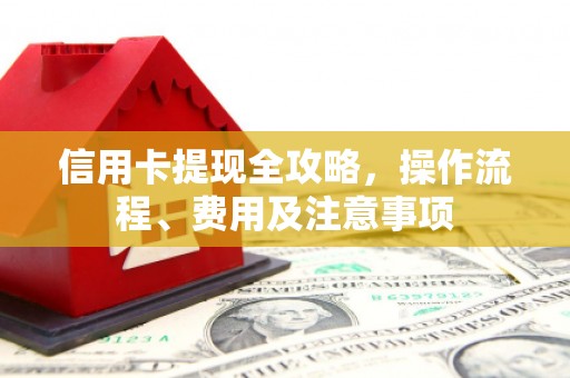 公安信用卡提现全攻略，操作流程、费用及注意事项