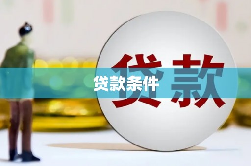 芒市贷款条件