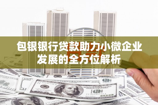 奎文包银银行贷款助力小微企业发展的全方位解析 奎文包银银行贷款助力小微企业发展的全方位解析