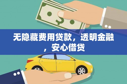 卢龙无隐藏费用贷款，透明金融，安心借贷