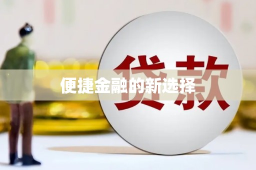连云便捷金融的新选择