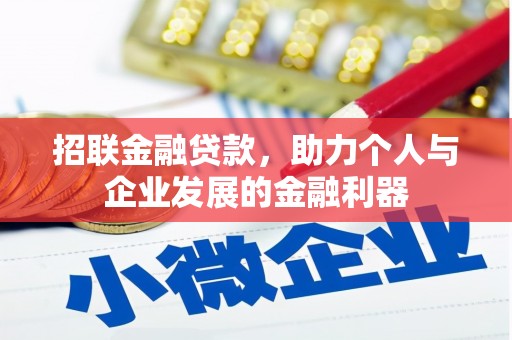 新园招联金融贷款，助力个人与企业发展的金融利器
