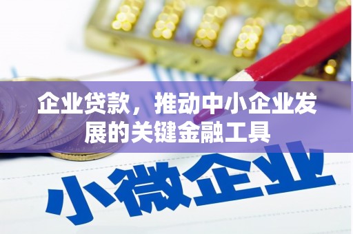 铜仁企业贷款，推动中小企业发展的关键金融工具