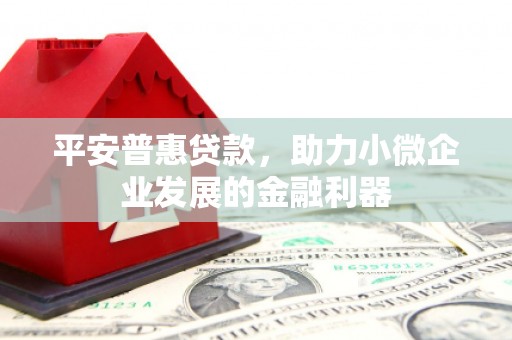 头份平安普惠贷款，助力小微企业发展的金融利器