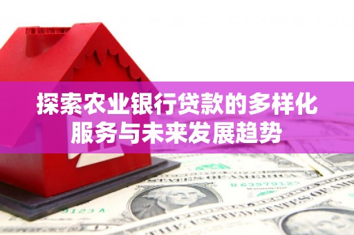 泾阳探索农业银行贷款的多样化服务与未来发展趋势
