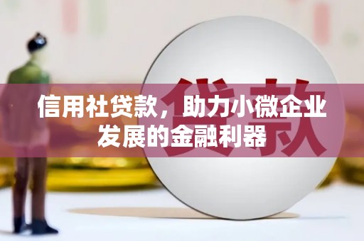 乌日信用社贷款，助力小微企业发展的金融利器