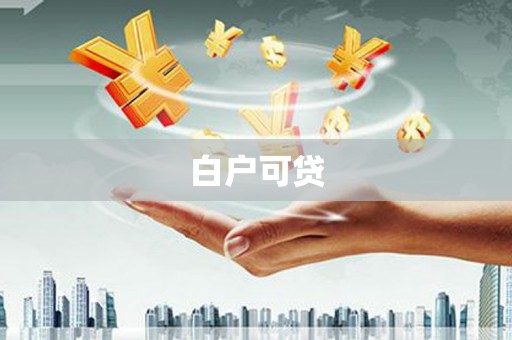 陇南白户可贷