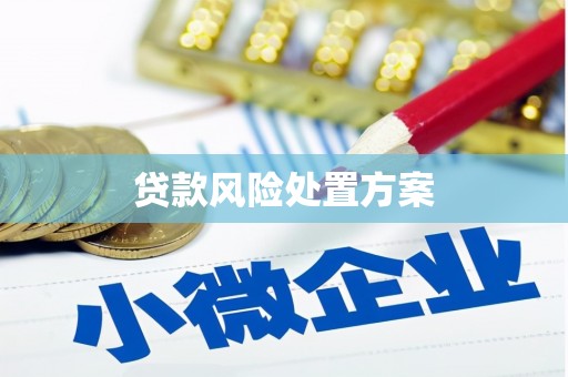 香港贷款风险处置方案