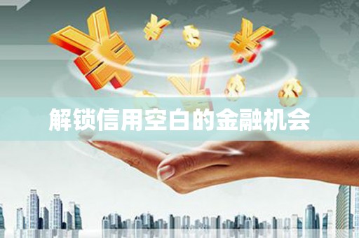大东解锁信用空白的金融机会