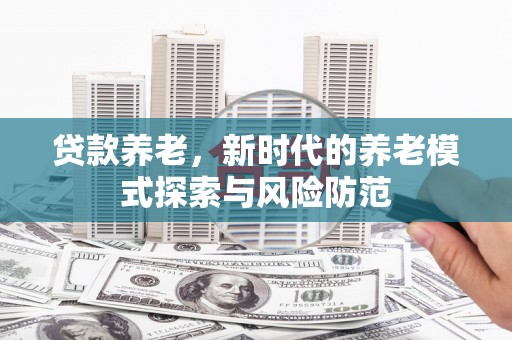 普格贷款养老，新时代的养老模式探索与风险防范