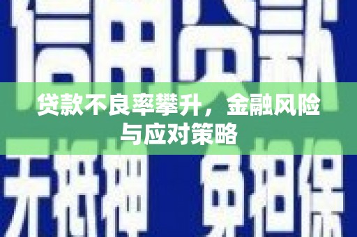 襄汾贷款不良率攀升，金融风险与应对策略